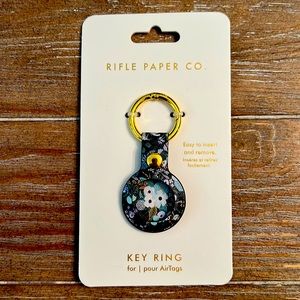 NWT Rifle Paper Co. Garden Party Apple AirTag Holder